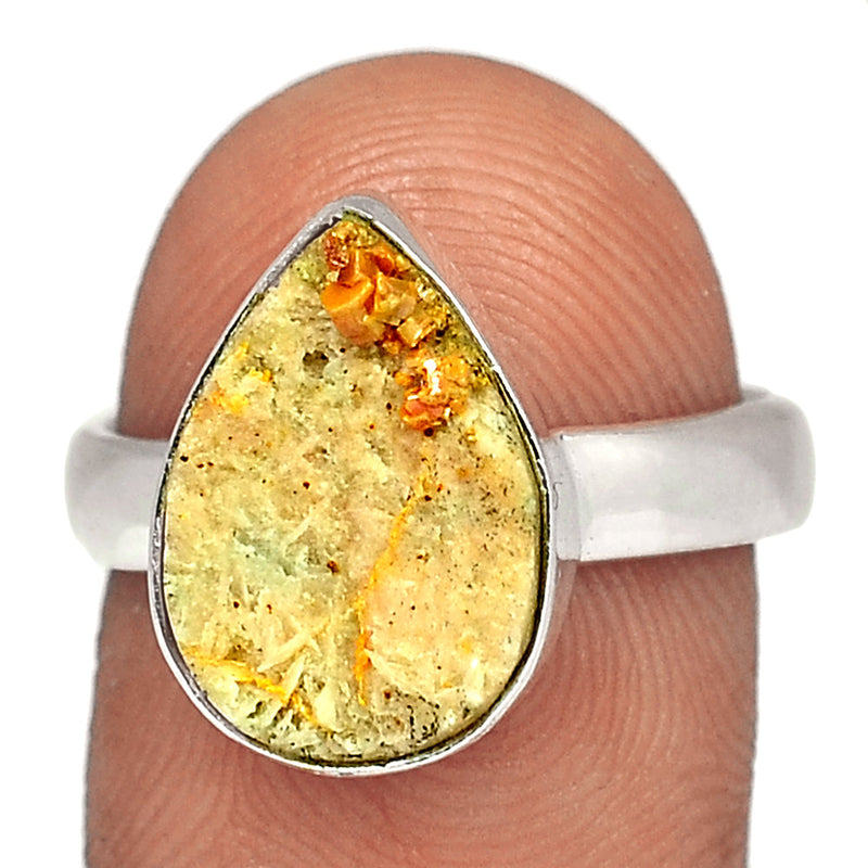 Vanadinite Crystal Ring - VDCR165