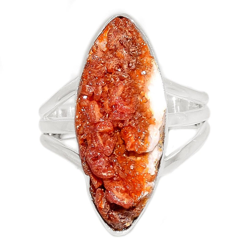 Vanadinite Crystal Ring - VDCR58