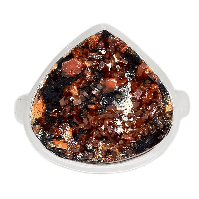 Vanadinite Crystal Ring - VDCR72