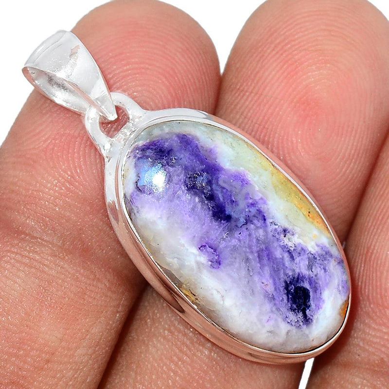 1.3" Violet Flame Opal Pendants - VFOP179