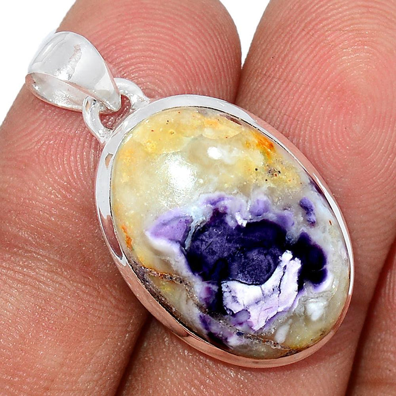 1.2" Violet Flame Opal Pendants - VFOP187