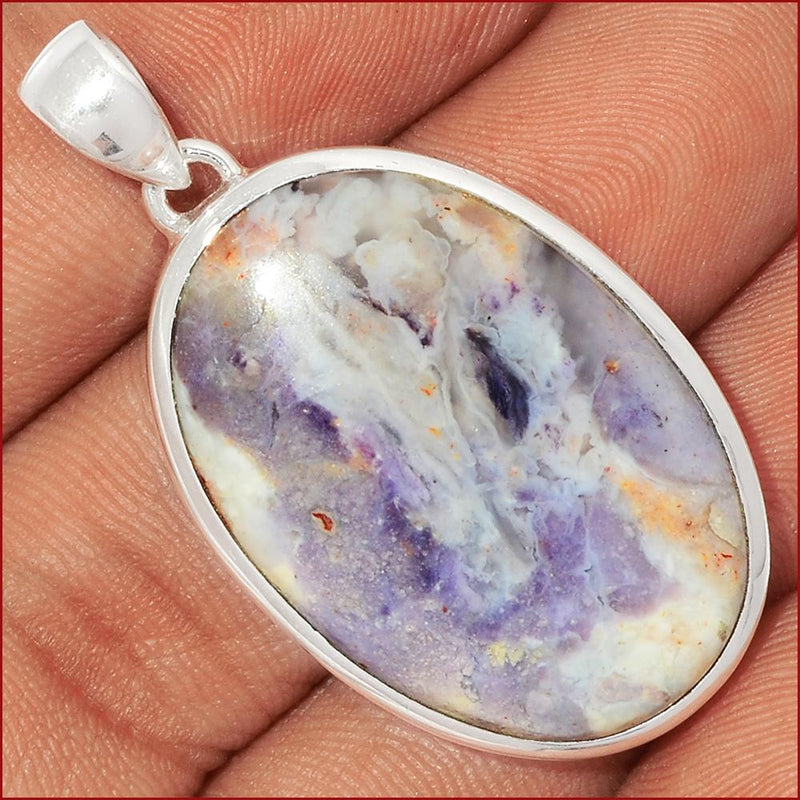 1.7" Violet Flame Opal Pendants - VFOP208