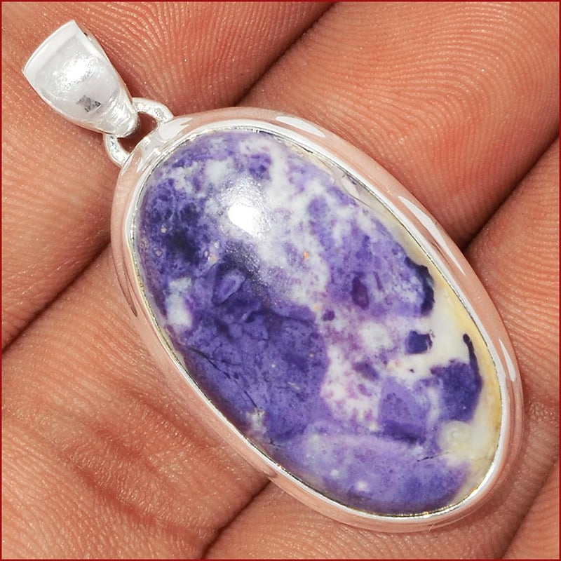 1.6" Violet Flame Opal Pendants - VFOP217