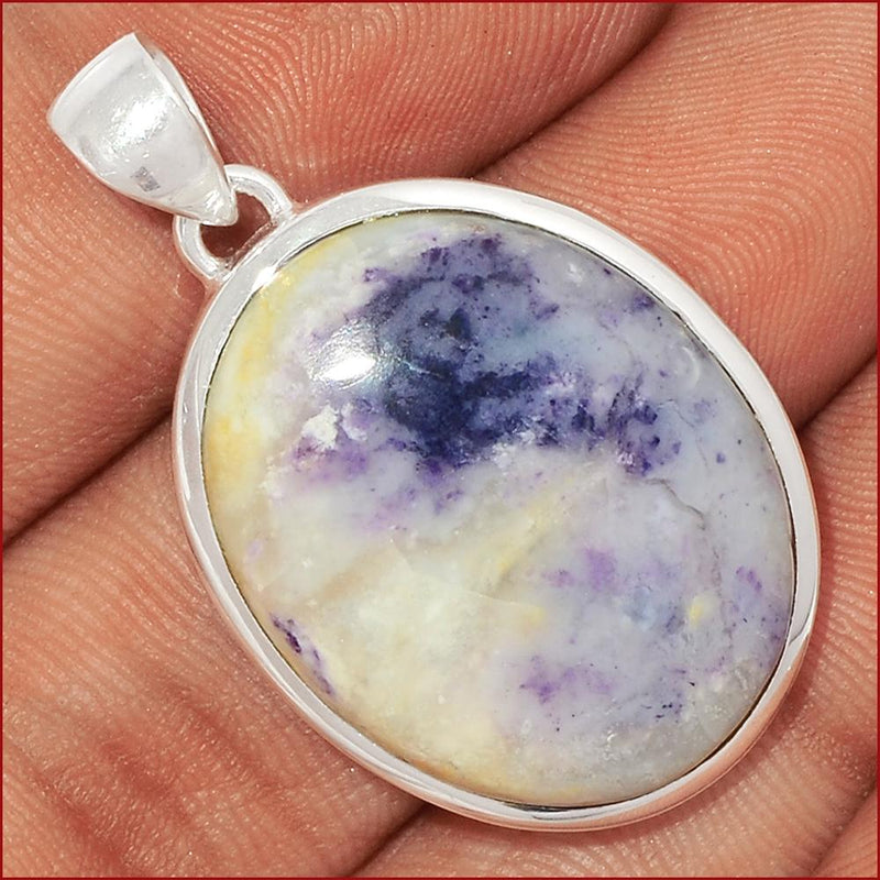 1.5" Violet Flame Opal Pendants - VFOP218