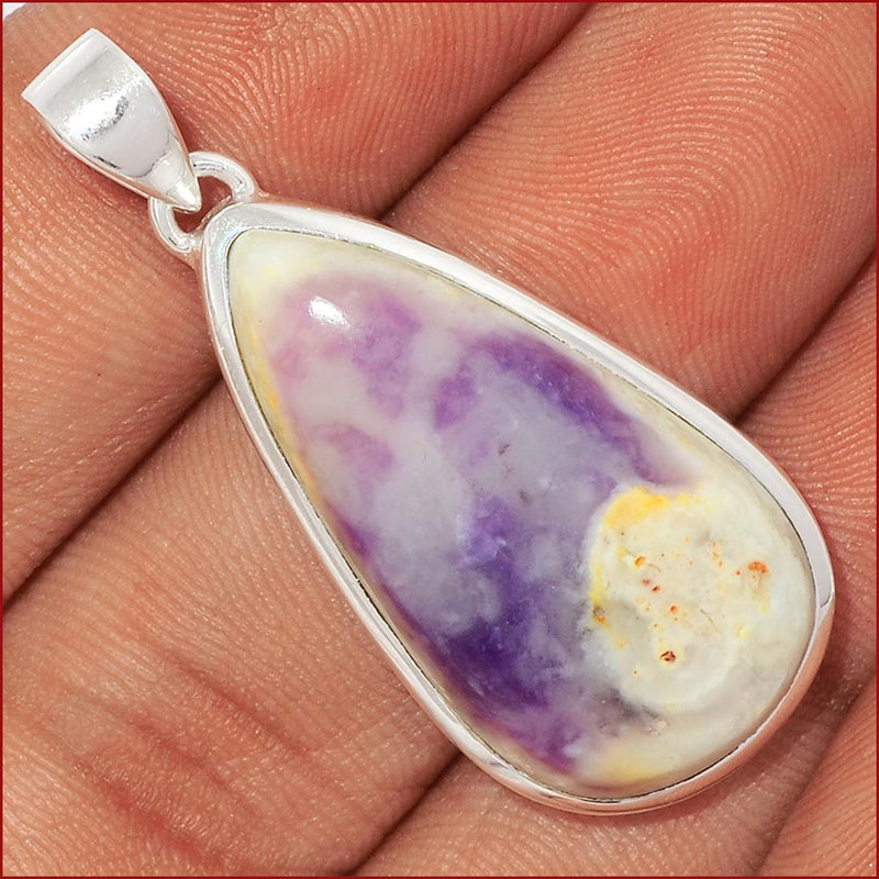 1.6" Violet Flame Opal Pendants - VFOP230