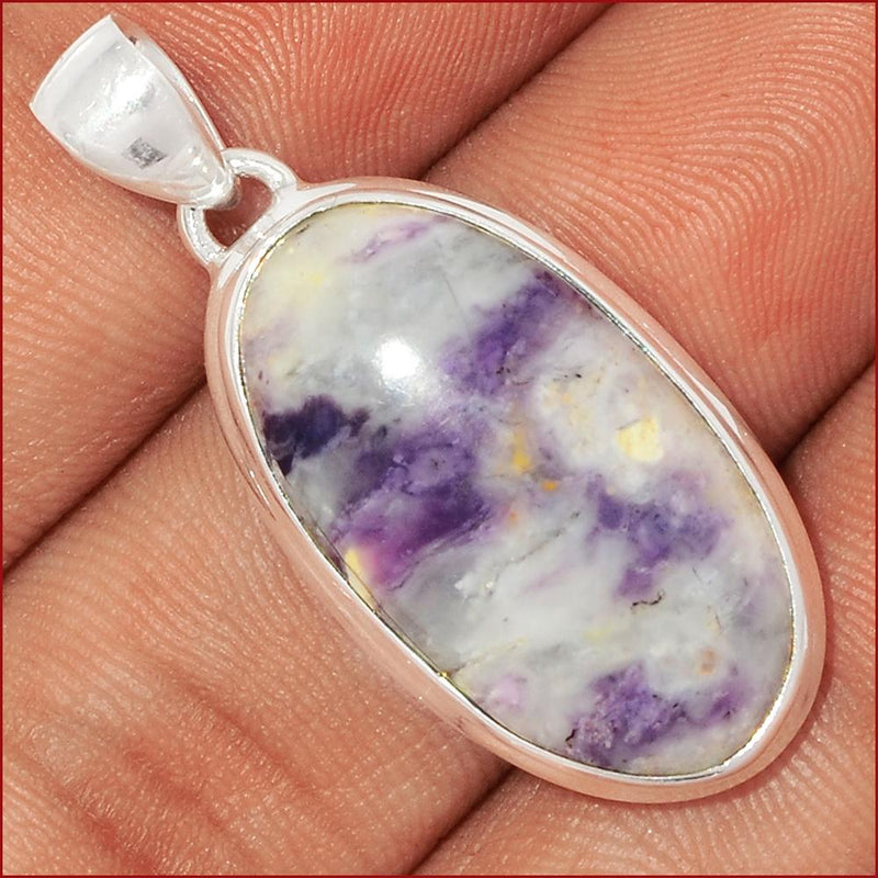 1.5" Violet Flame Opal Pendants - VFOP231