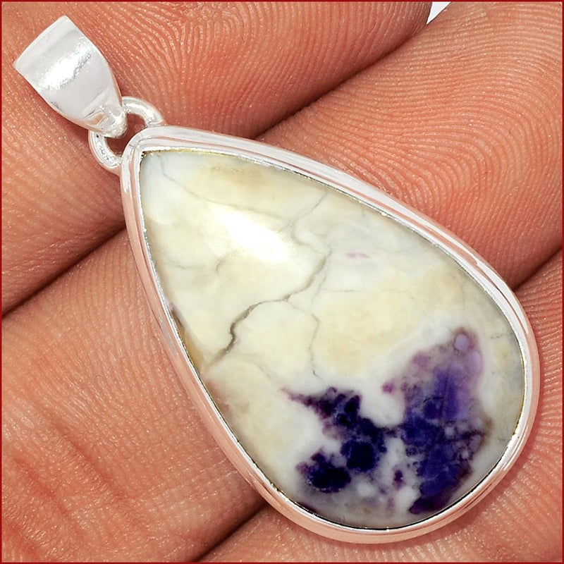 1.5" Violet Flame Opal Pendants - VFOP246
