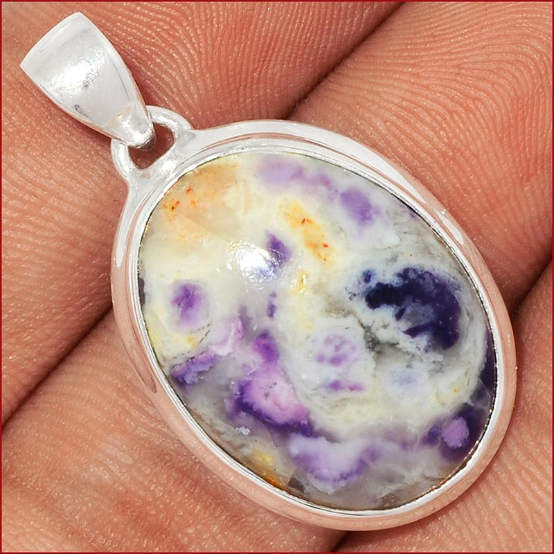 1.3" Violet Flame Opal Pendants - VFOP256