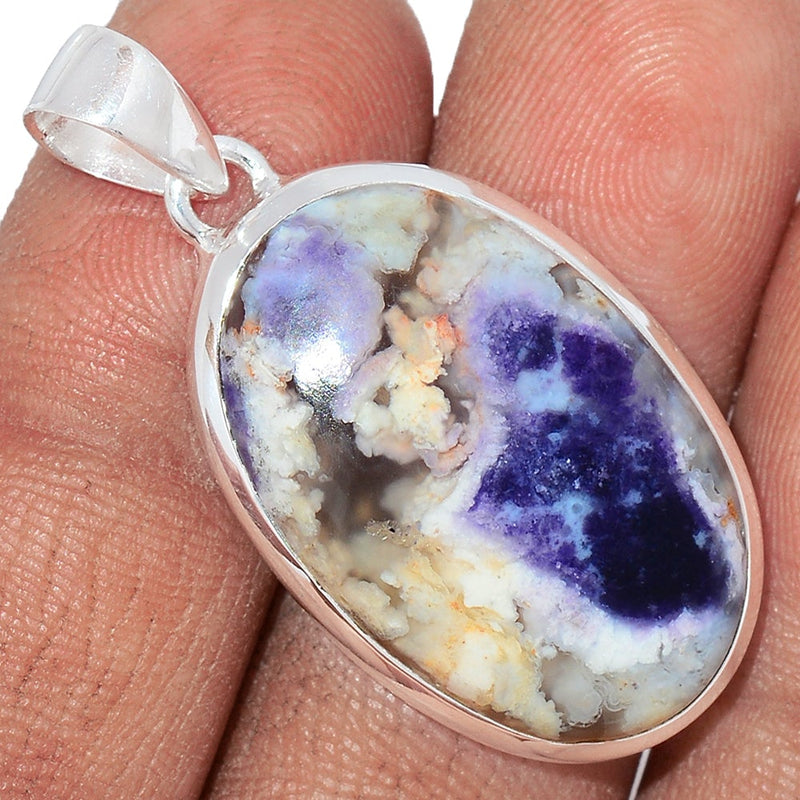 1.5" Violet Flame Opal Pendants - VFOP258