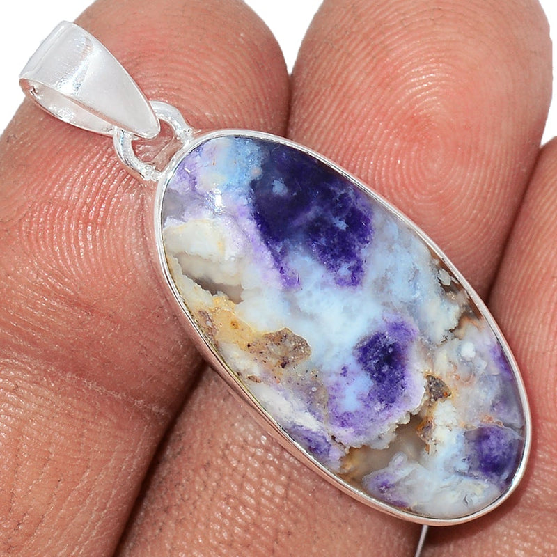 1.5" Violet Flame Opal Pendants - VFOP286
