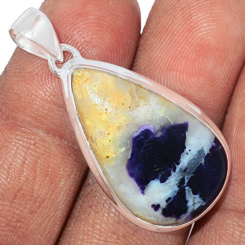 1.5" Violet Flame Opal Pendants - VFOP297