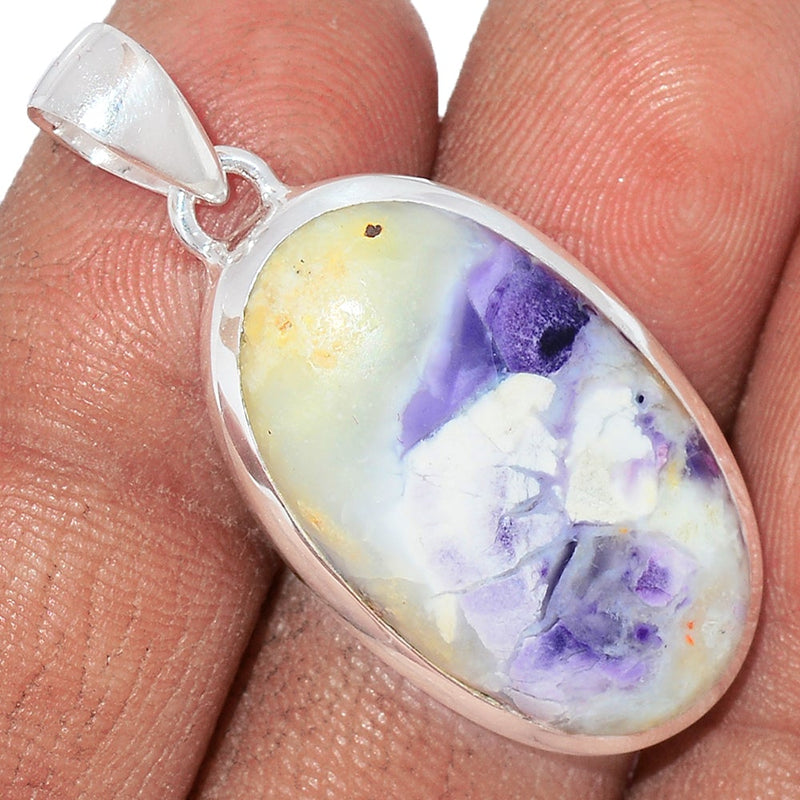 1.5" Violet Flame Opal Pendants - VFOP301