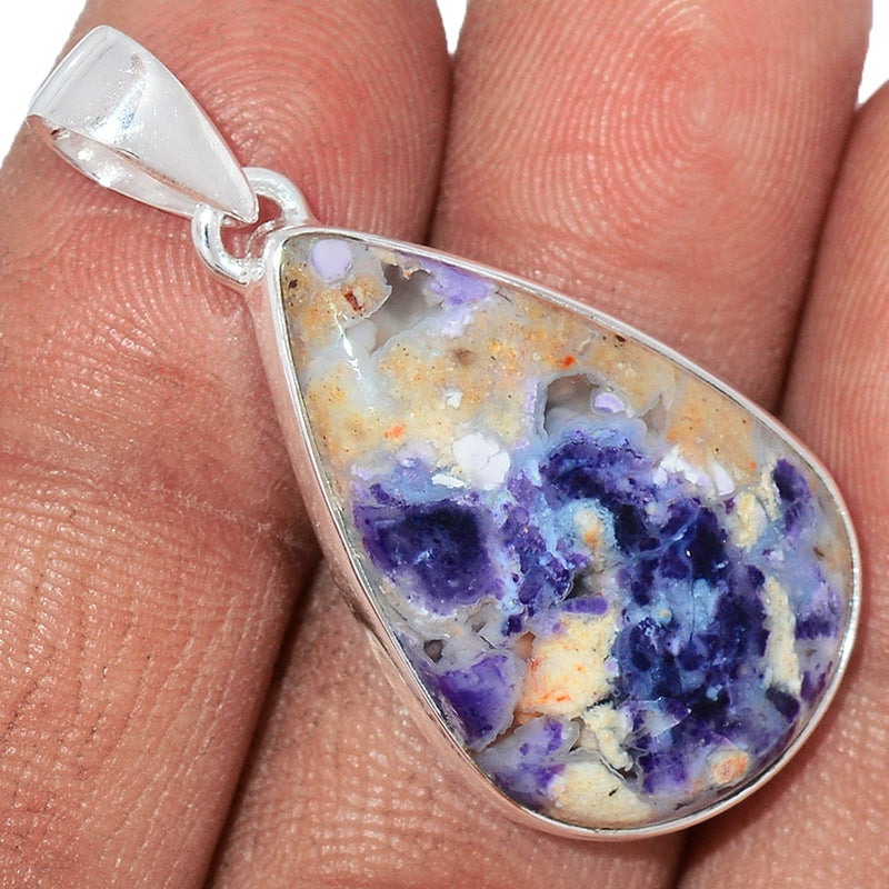 1.5" Violet Flame Opal Pendants - VFOP316