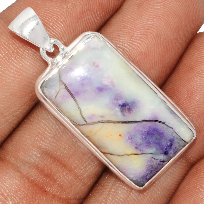 1.6" Violet Flame Opal Pendants - VFOP355