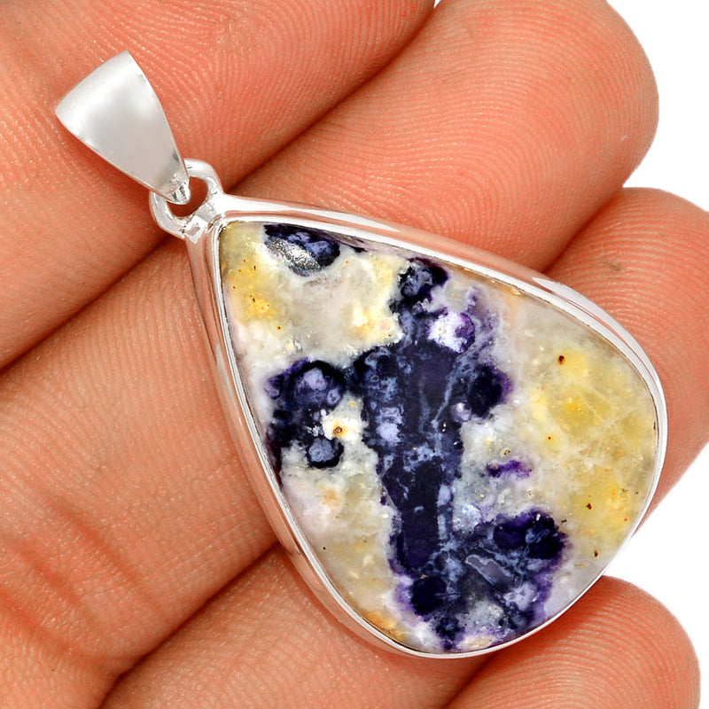 1.7" Violet Flame Opal Pendants - VFOP369