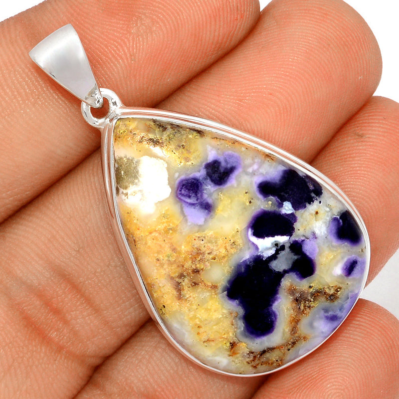 1.8" Violet Flame Opal Pendants - VFOP370