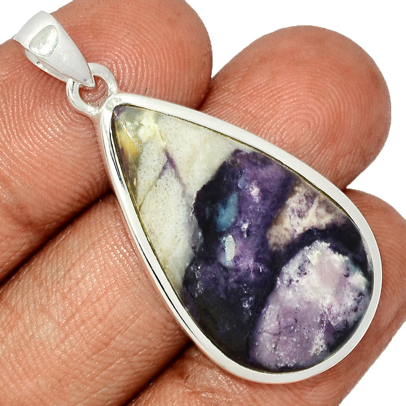 1.7" Violet Flame Opal Pendants - VFOP377