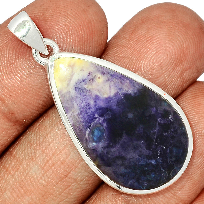 1.7" Violet Flame Opal Pendants - VFOP391
