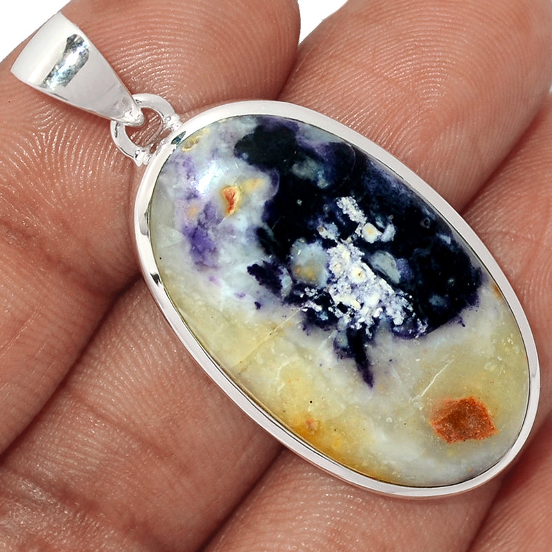 1.8" Violet Flame Opal Pendants - VFOP457