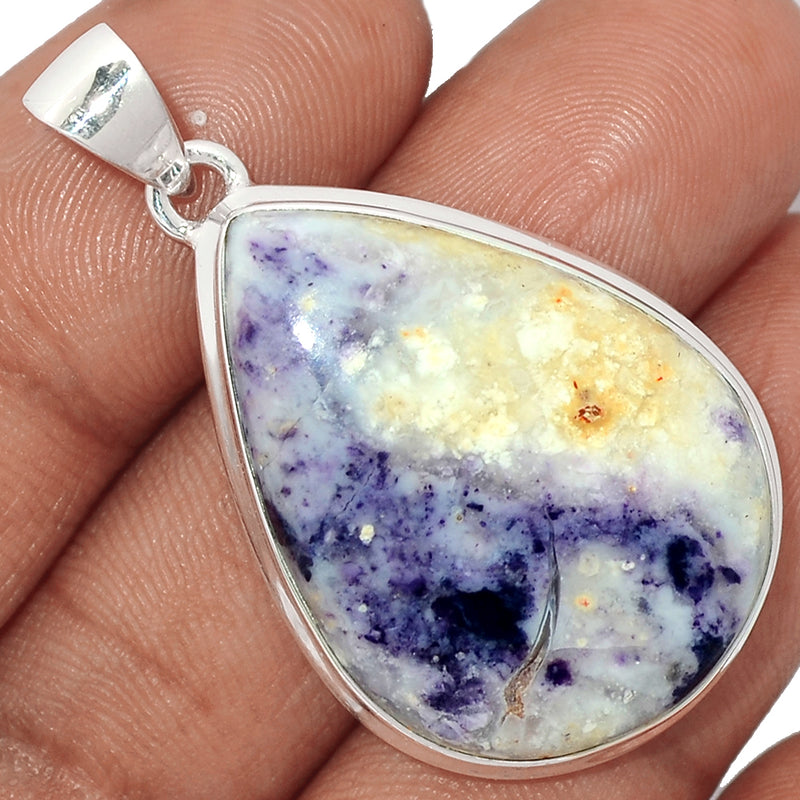 1.7" Violet Flame Opal Pendants - VFOP460