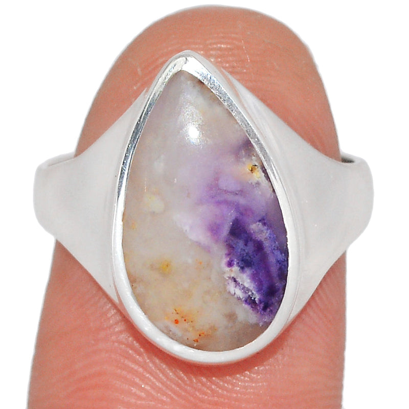 Solid - Violet Flame Opal Ring - VFOR287