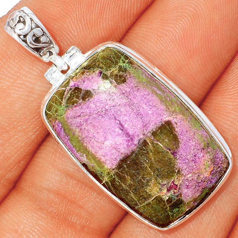 1.6" Variscite In Purpurite Pendants - VIPP505