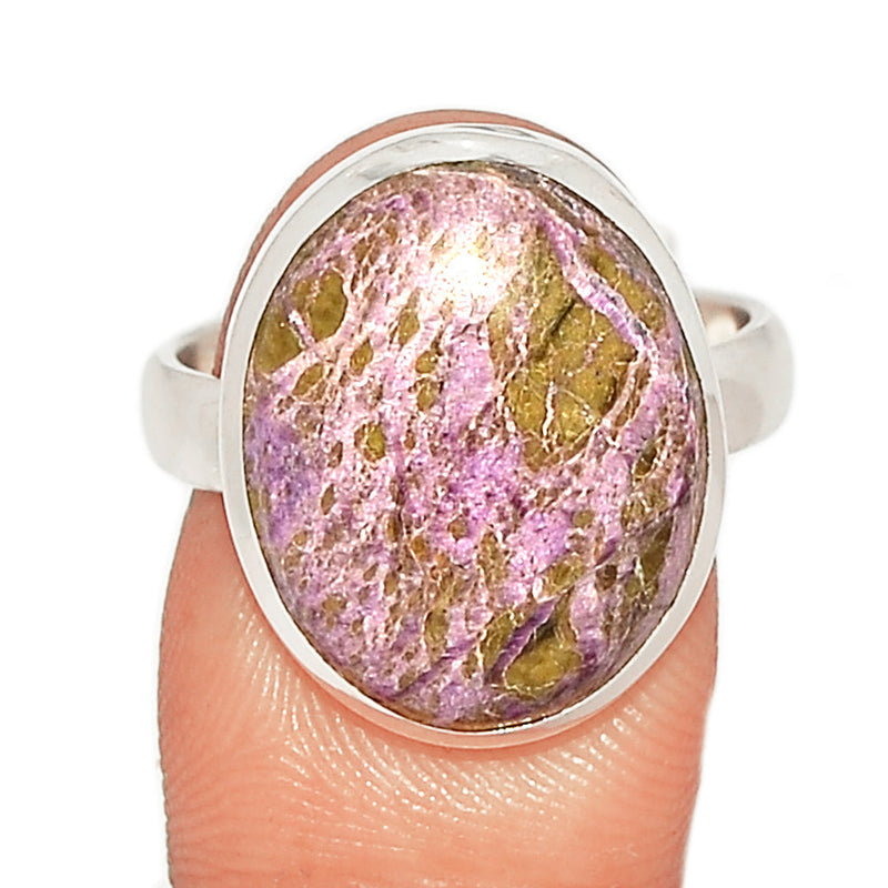 Variscite In Purpurite Ring - VIPR130