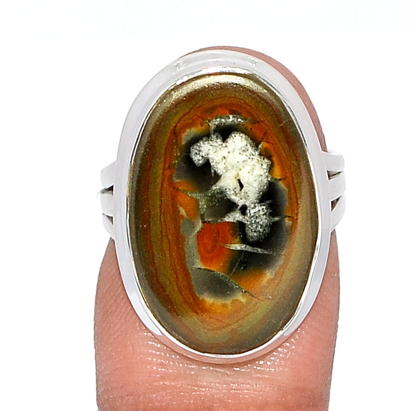 Black Septarian Ring - BSRR149