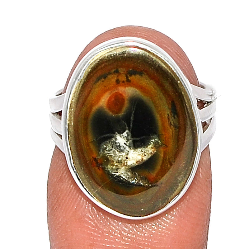 Black Septarian Ring - BSRR151