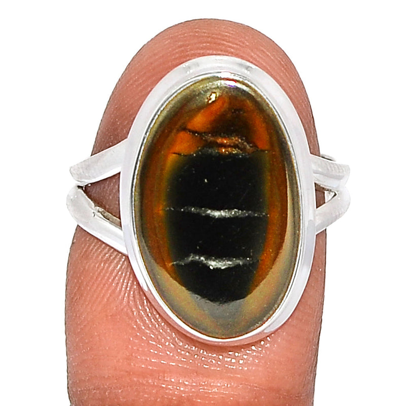 Black Septarian Ring - BSRR154