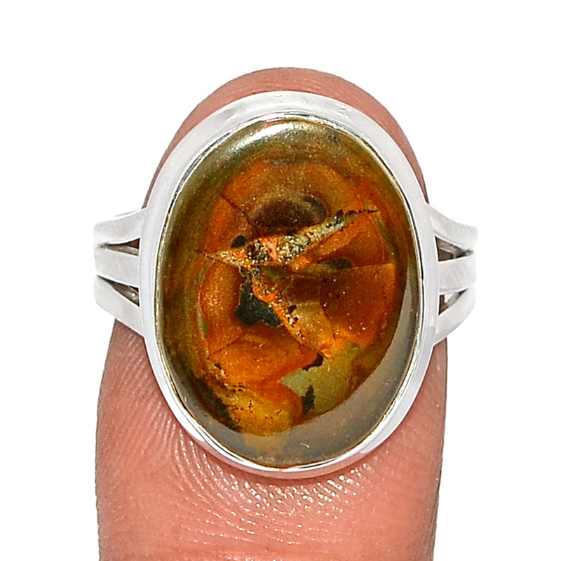 Black Septarian Ring - BSRR163