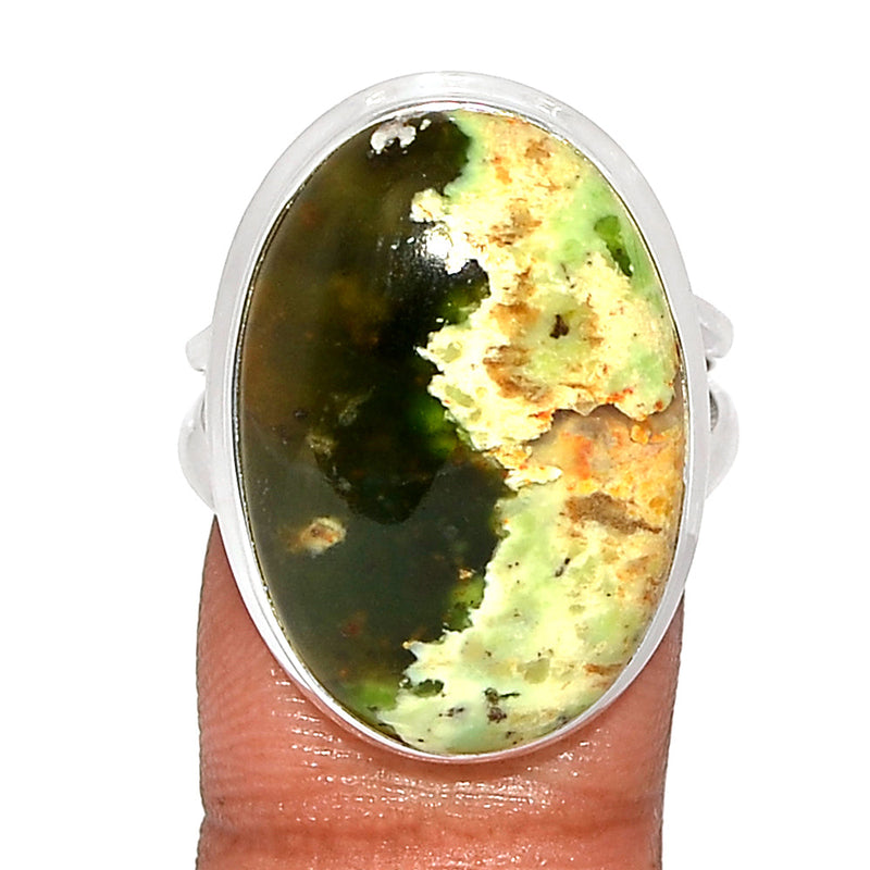 Chrome Chalcedony Ring - CCDR148