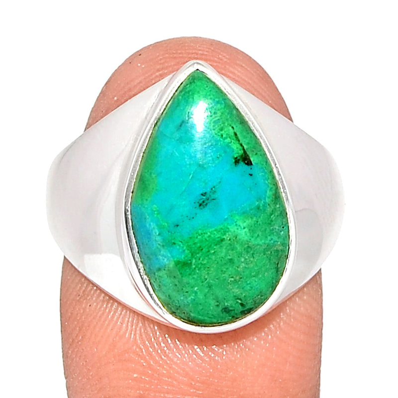 Solid - Chrysocolla Peru Ring - CCPR648