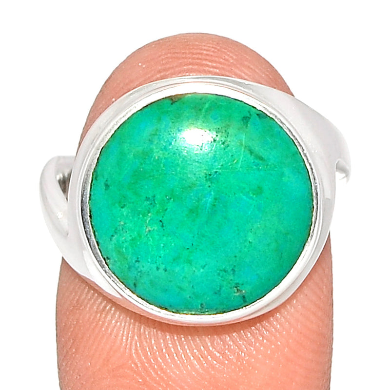 Solid - Chrysocolla Peru Ring - CCPR654