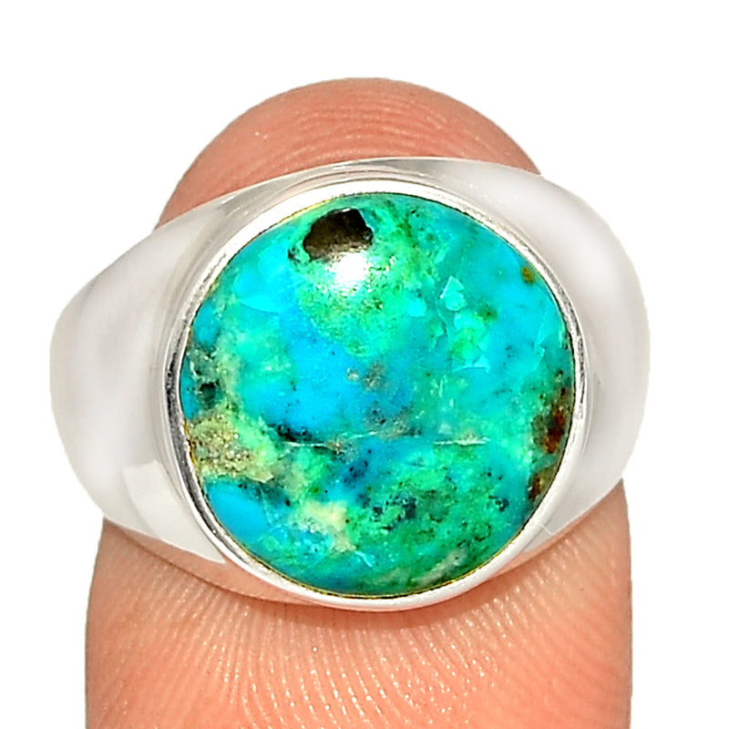 Solid - Chrysocolla Peru Ring - CCPR659