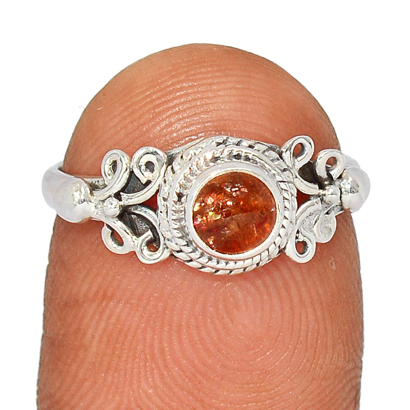 Small Filigree - Sunstone Ring - SNSR1214