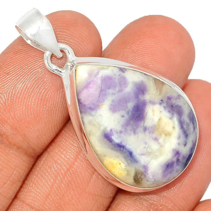 1.6" Violet Flame Opal Pendants - VFOP486
