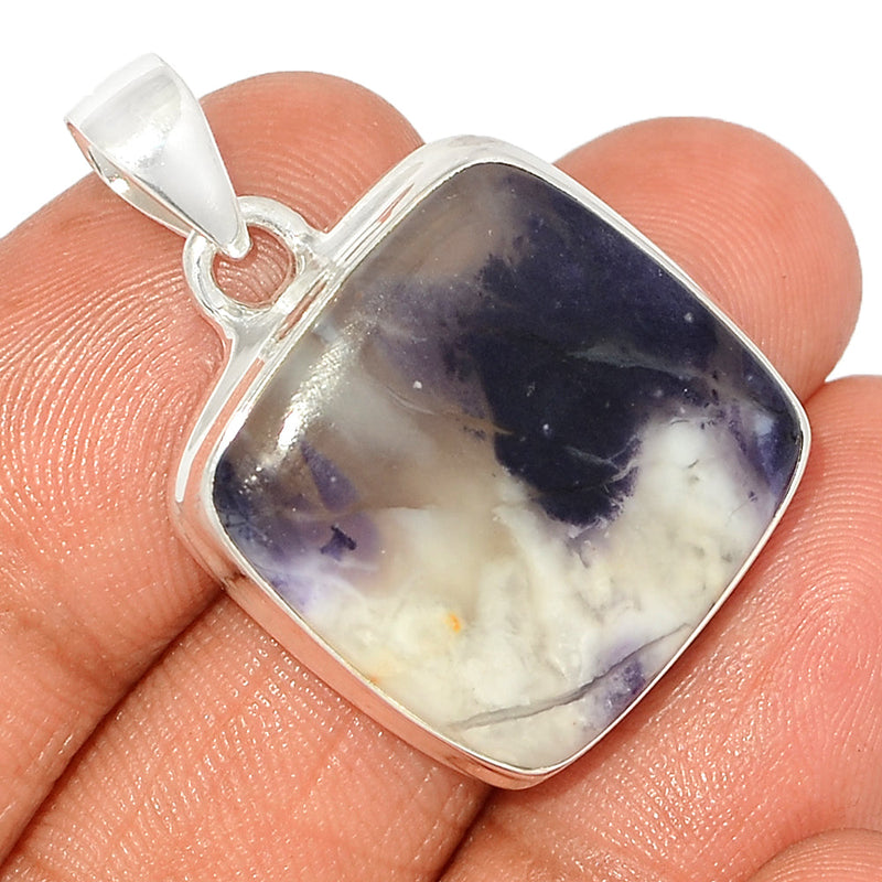 13.3" Violet Flame Opal Pendants - VFOP490
