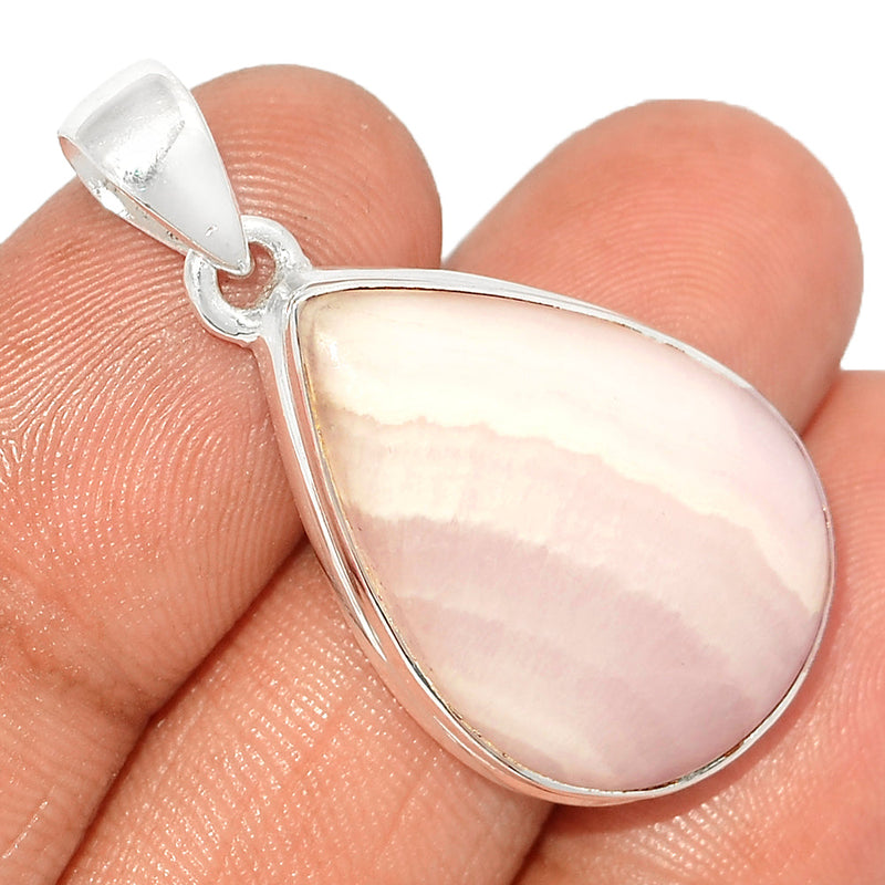 1.5" Mangano Calcite Pendants - PARP163