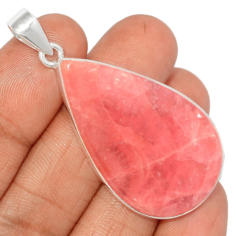 2.1" Rhodochrosite Jelly Pendants - RCJP337