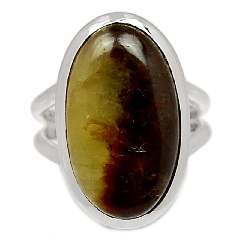 Yellow Septarian Ring - YSPR154
