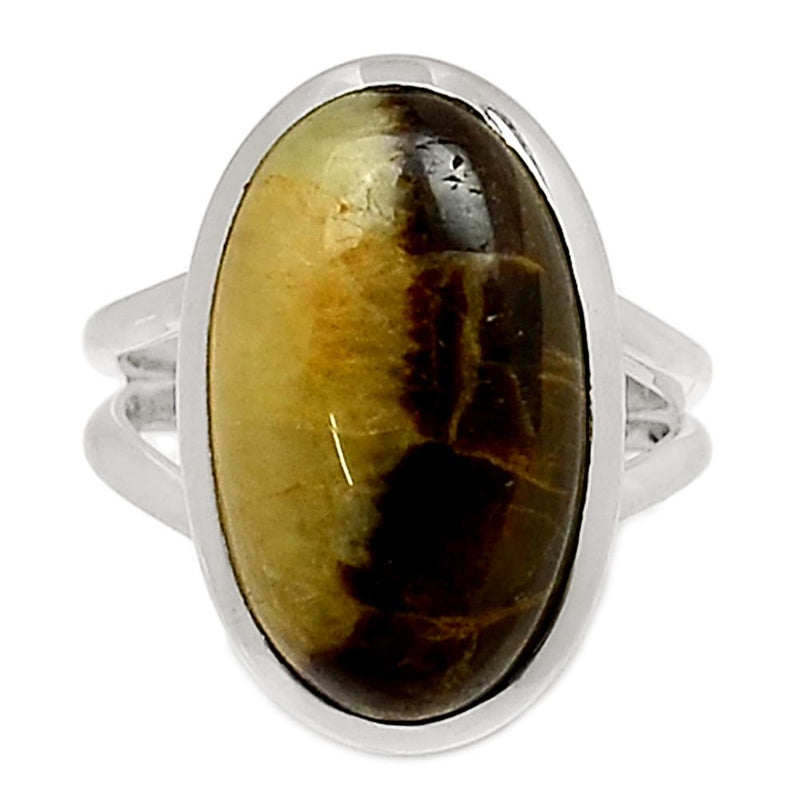 Yellow Septarian Ring - YSPR167