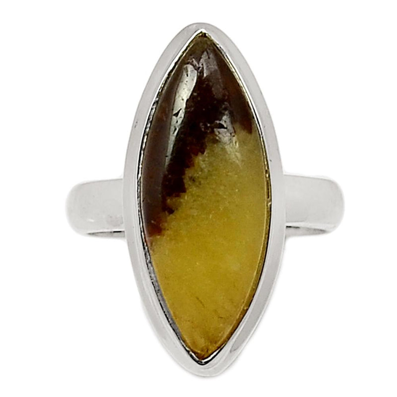 Yellow Septarian Ring - YSPR171