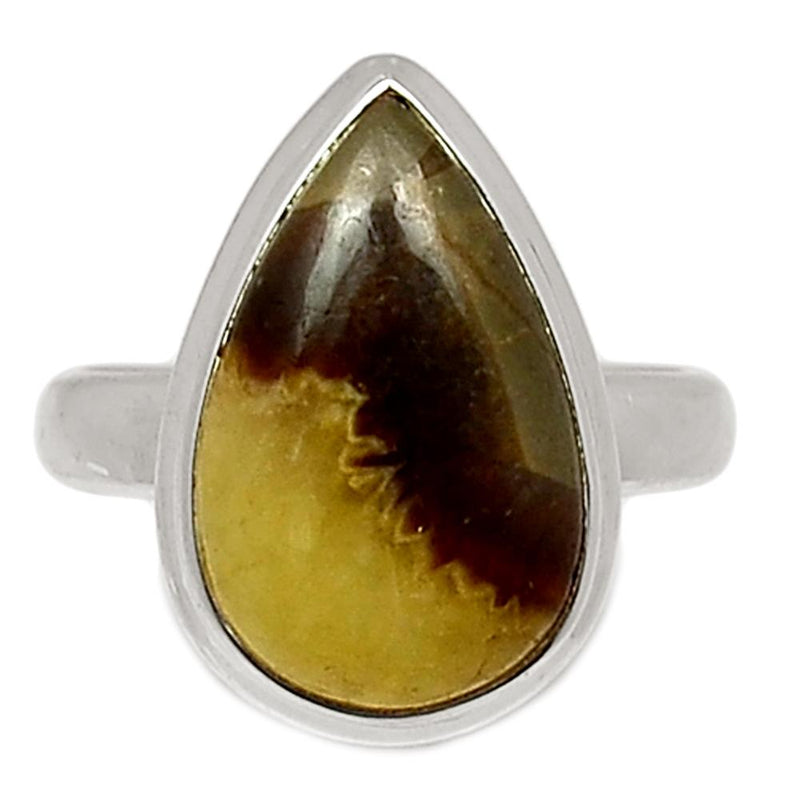 Yellow Septarian Ring - YSPR173