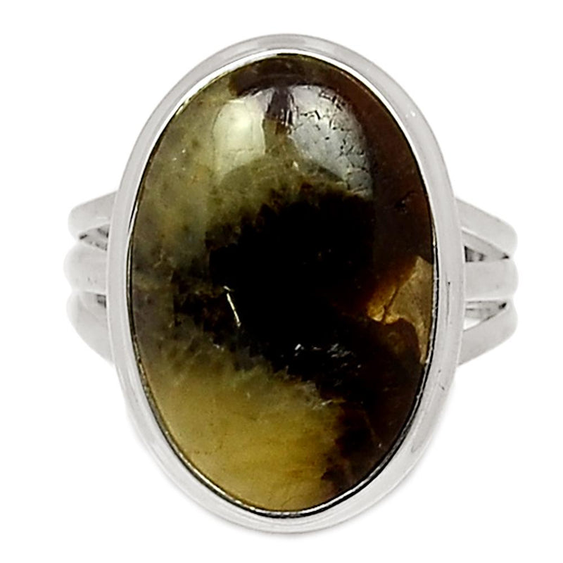 Yellow Septarian Ring - YSPR186