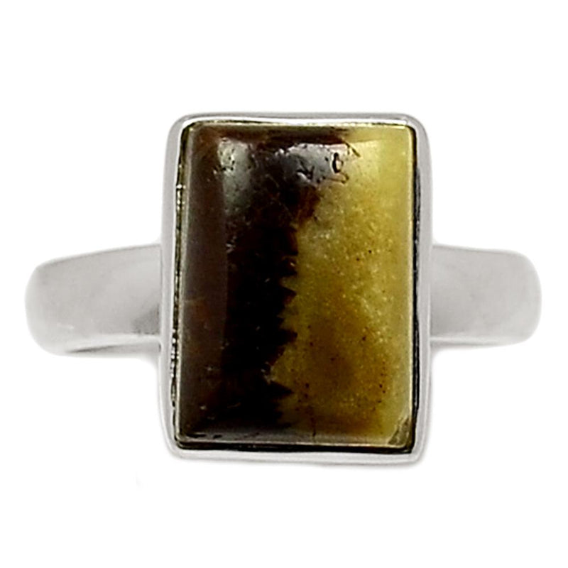 Yellow Septarian Ring - YSPR188