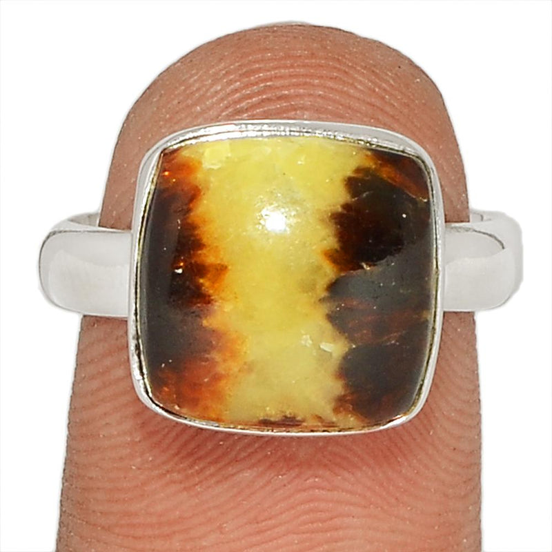 Yellow Septarian Ring - YSPR250