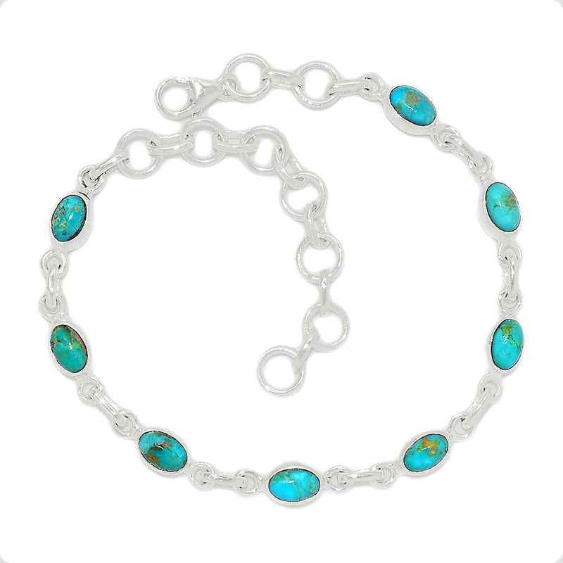 8.2" Blue Mohave Turquoise Bracelets - BMTB147