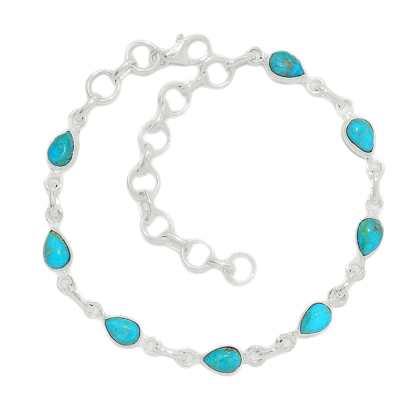 8.2" Blue Mohave Turquoise Bracelets - BMTB160