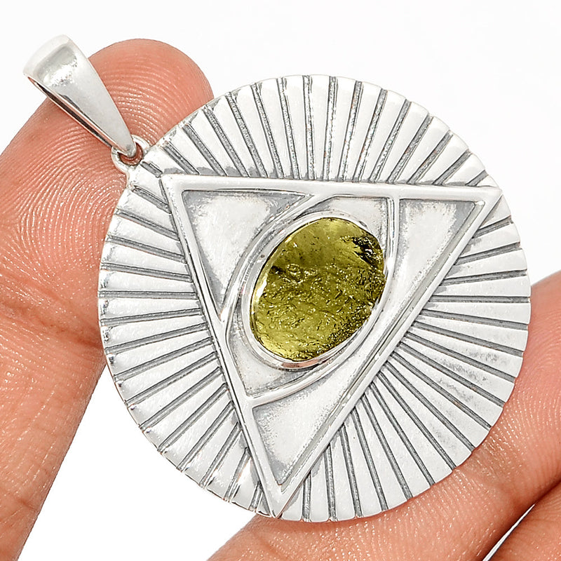 2.1" Moldavite Pendants - MLDP323